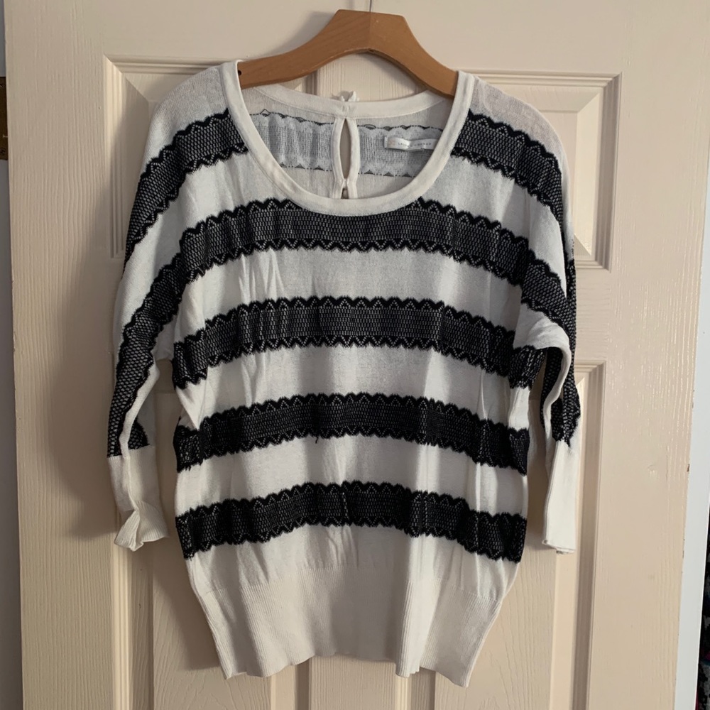 Black and White Sweater